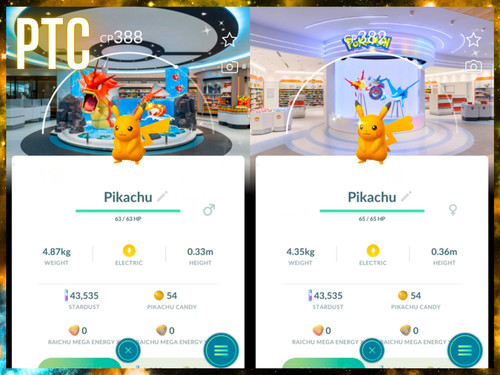 Pokémon shiny pikachu - x2,