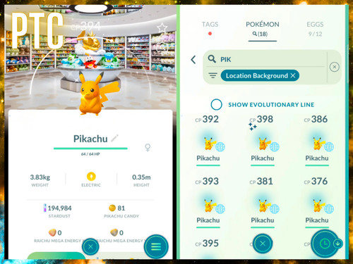 Pokémon shiny pikachu oro - pikachu, bg