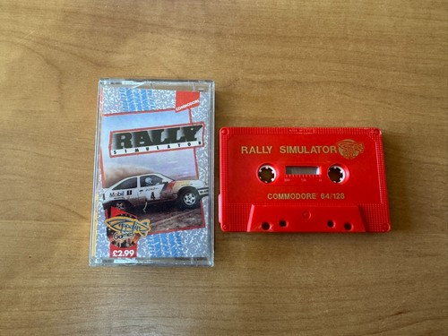 Cassetta gioco rally simulator - gioco,